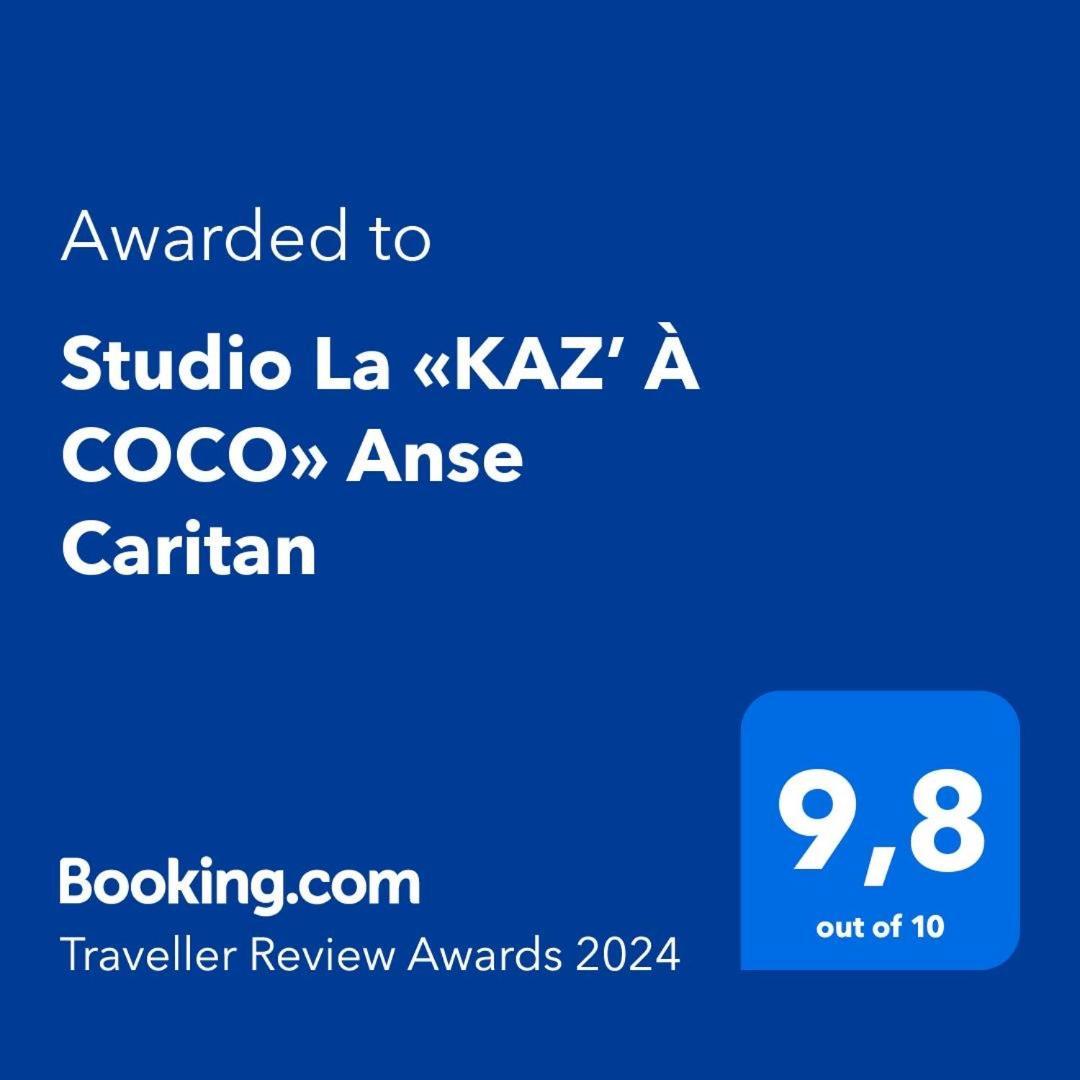 Studio La «Kaz' A Coco» Anse Caritan Sainte-Anne Esterno foto